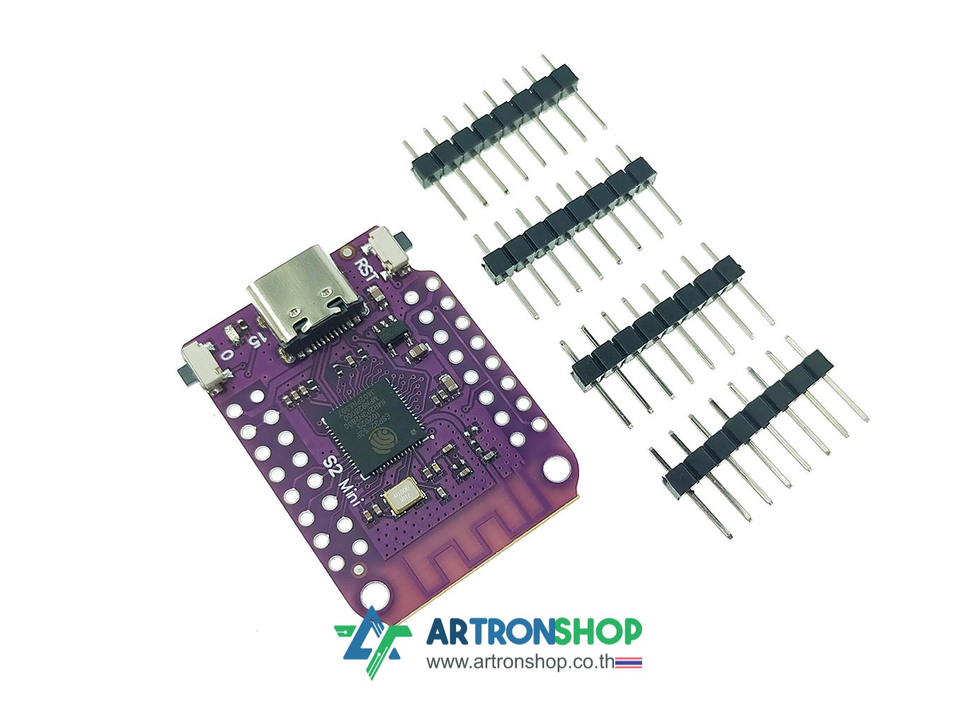 ESP32-S2 Mini V1.0 บอร์ดพัฒนา ESP32-S2