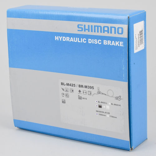 ชุดดิสเบลค ALIVO F/R รุ่นใหม่ (BL-M425/BR-M395), สาย BH59, สีดำ