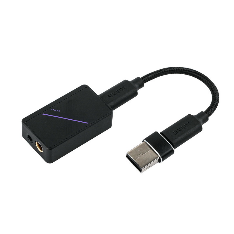 Simgot DEW4X DAC/AMP พกพาจิ๋ว ชิป DAC CS43198 x2 ถอดอัพเกรดสายได้ ประกันศูนย์ไทย