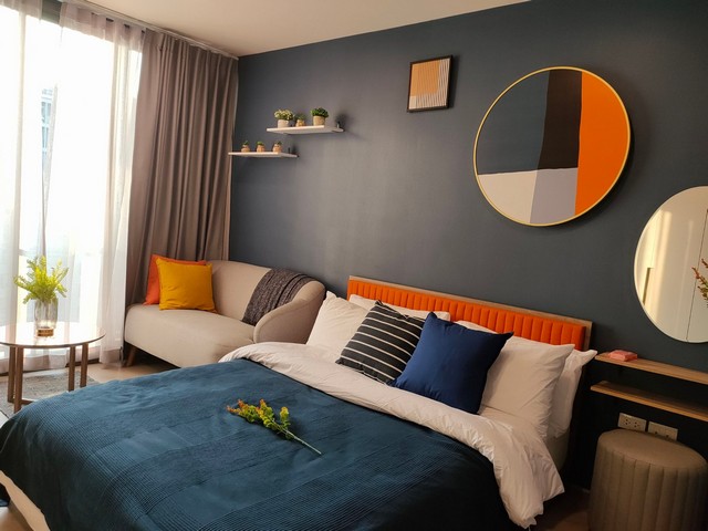 ให้เช่าคอนโด เดอะ เบส สะพานใหม่ 28.21 ตรม.ห้องใหม่ แต่งครบ เครื่องใช้ไฟฟ้าครบ ติด BTS สายหยุด