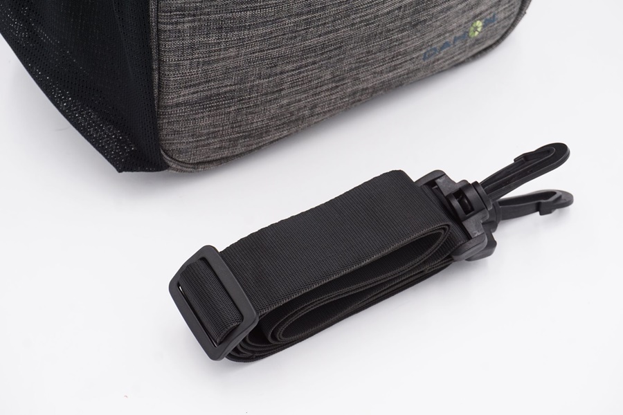 DAHON กระเป๋าหน้าแฮนด์จักรยาน ติดตั้งง่ายด้วยสายรัดตีนตุ๊กแก 3 จุด มีช่องใส่ของ และช่องใส่มือถือ มีสายสะพาย พกพาสะดวก