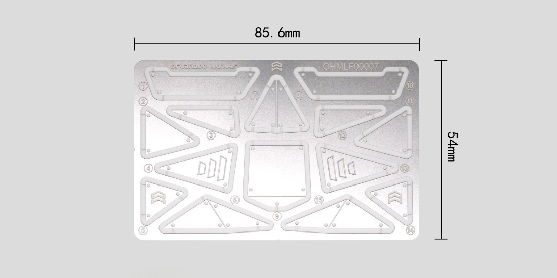 OH32X01METAL NET(SILVERY) MX0035