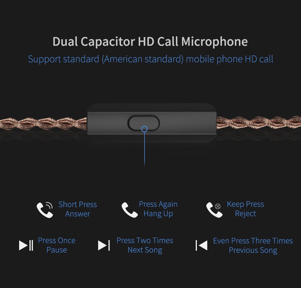 ขาย KZ AS16 สุดยอดหูฟัง Pure Balanced 8 ไดร์เวอร์ (8BA) ถอดสายได้