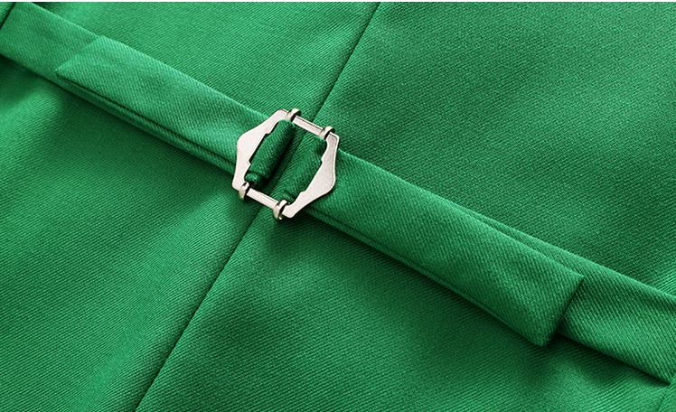 Pre-order ชุดสูทชาย สีฟ้า สไตล์เกาหลี พร้อมเสื้อกั๊ก