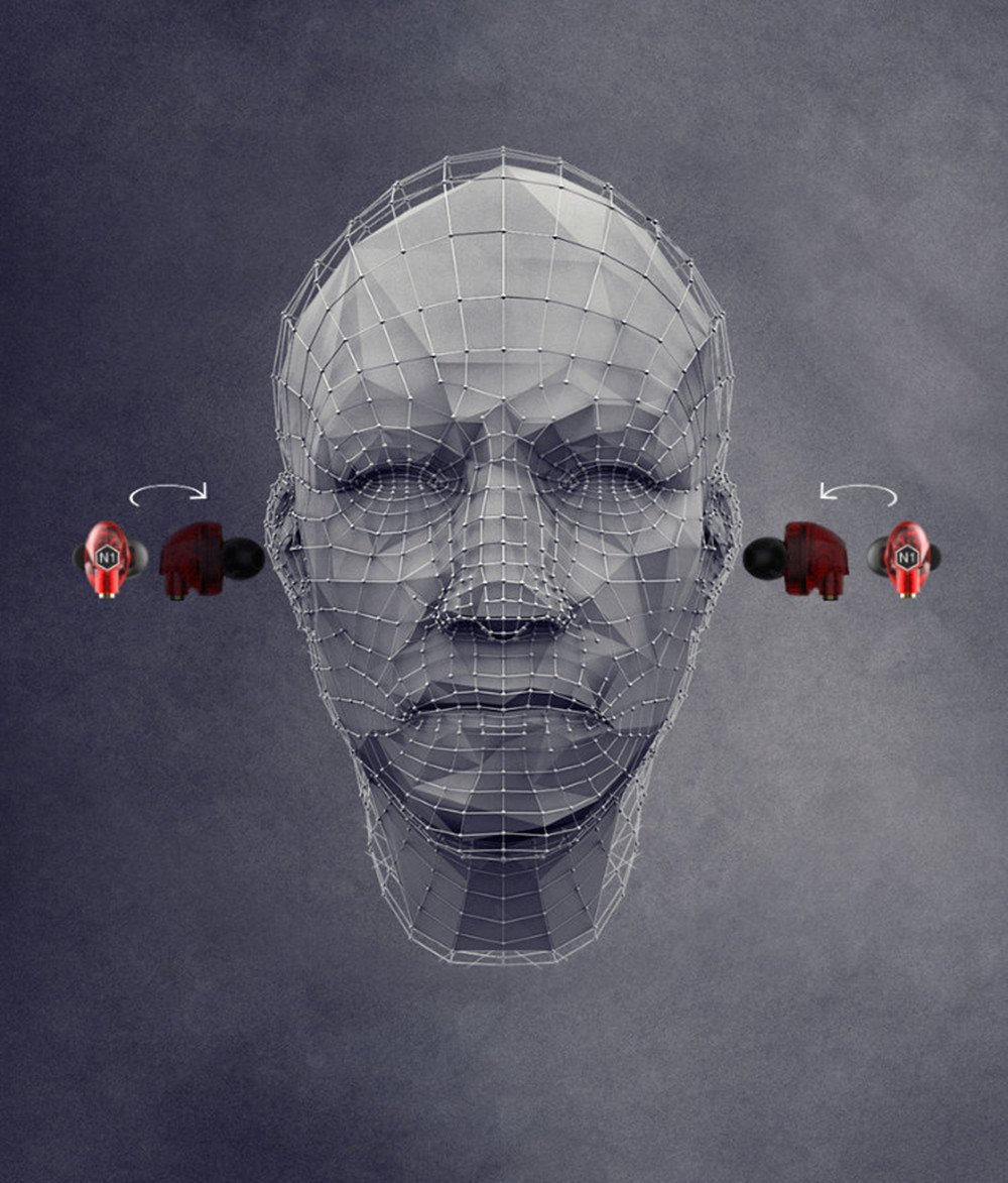 ขาย VJJB N1 หูฟัง 2 ไดรเวอร์ถอดสายได้ มาพร้อมสาย2in1 สายธรรมดา และ ไมค์ 2 เส้นในชุด