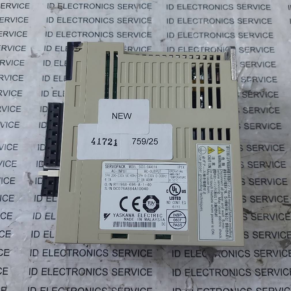 SGDS-04A01A SERVOPACK " YASKAWA "