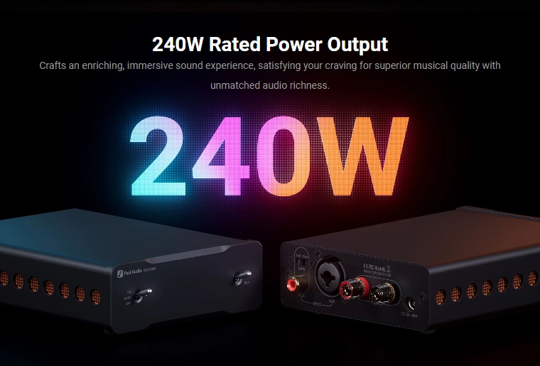 Fosi Audio V3 Mono Amplifier ตั้งโต๊ะ Class D ชิป TI TPA3255 ทรงพลัง เปลี่ยน OpAmp ได้ ประกันศูนย์ไทย