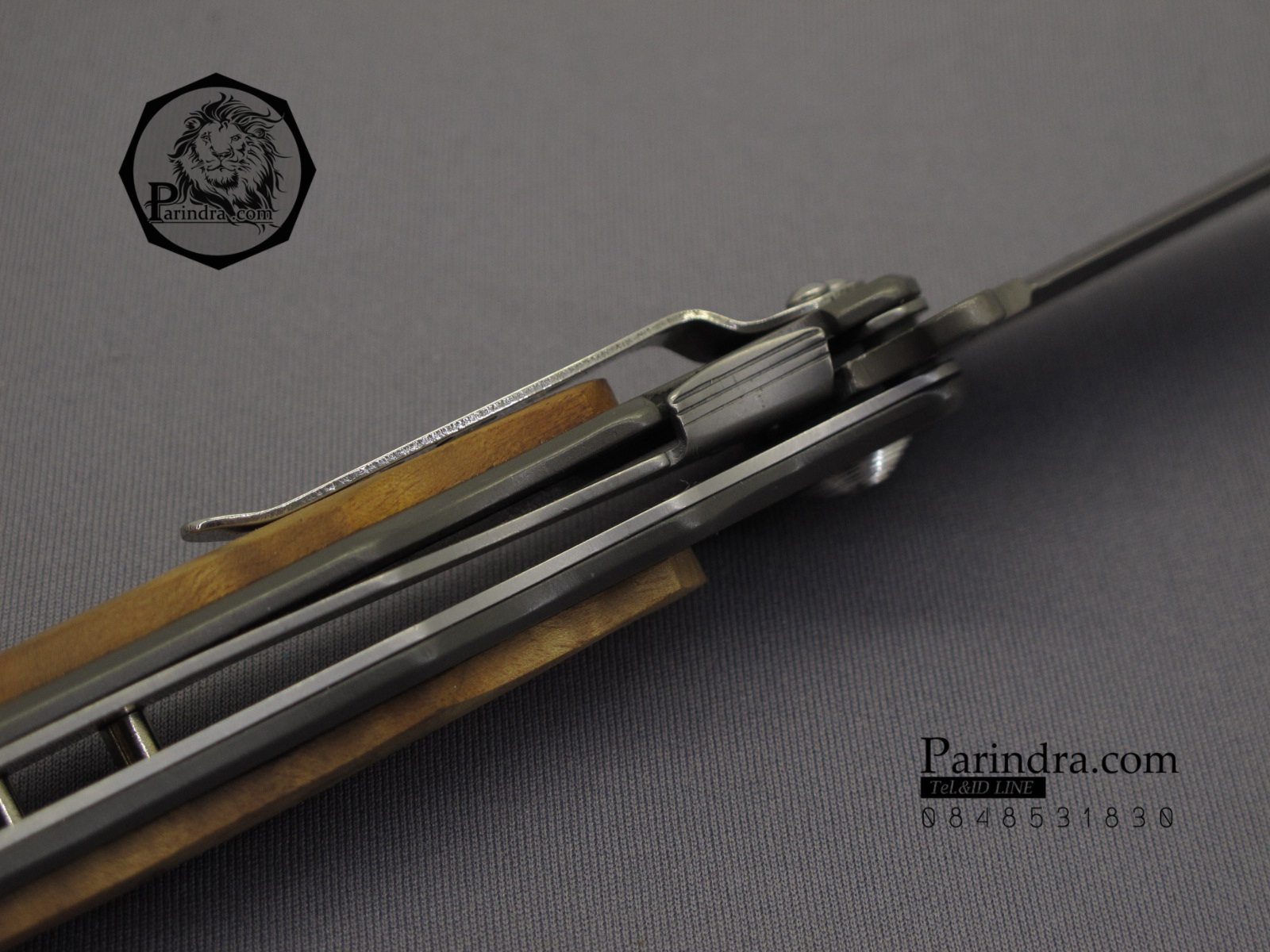 มีดพับ Browning Damascus Design ลายดามัสกัส (OEM)