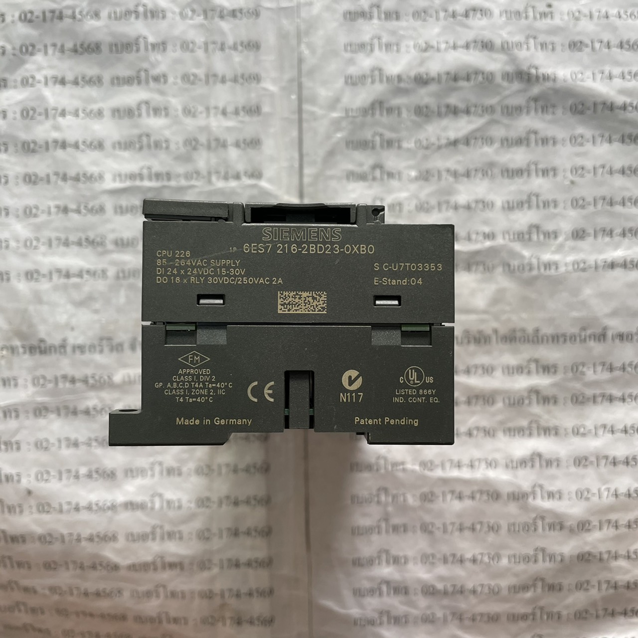 6ES7 216-2BD23-0XB0 PLC " SIEMENS "