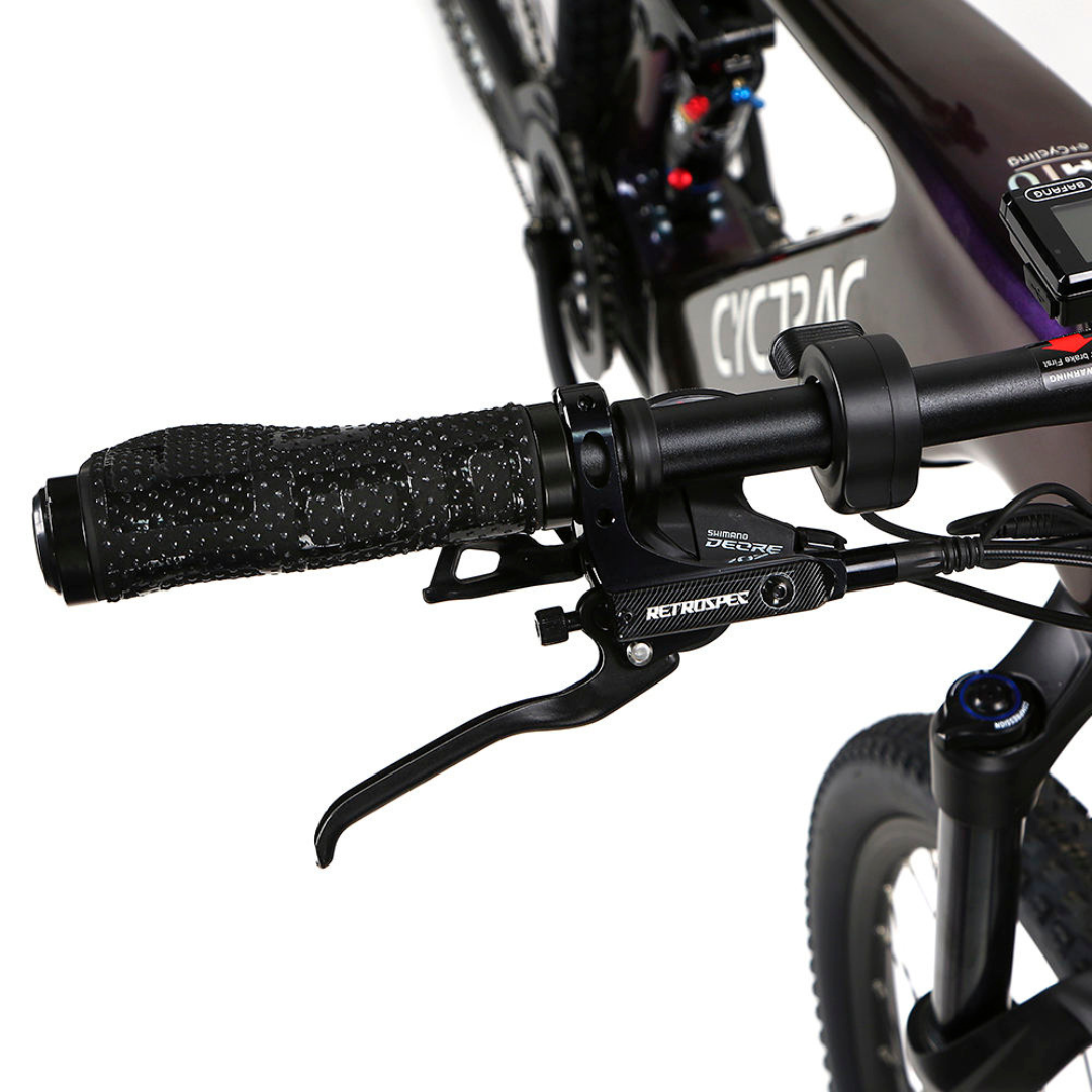 CYCTRAC EM10 Carbon Fiber E-Bike | Bafang M510 | 720Wh Hidden Battery | 12-Speed | 45 km/h