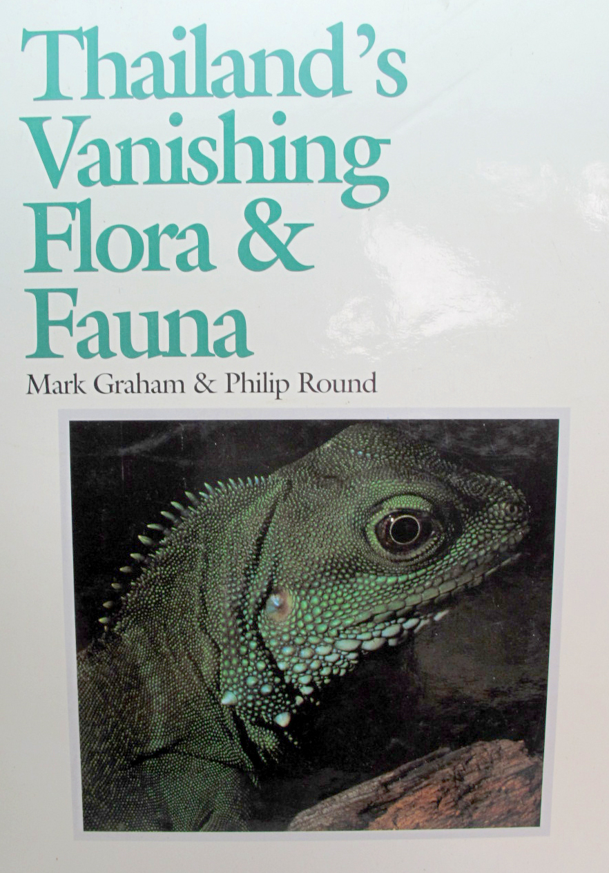 หนังสือภาพสีพืชและสัตว์ที่กำลังจะสูญพันธุ์ในประเทศไทย Thailand's Vanishing Flora & Fauna