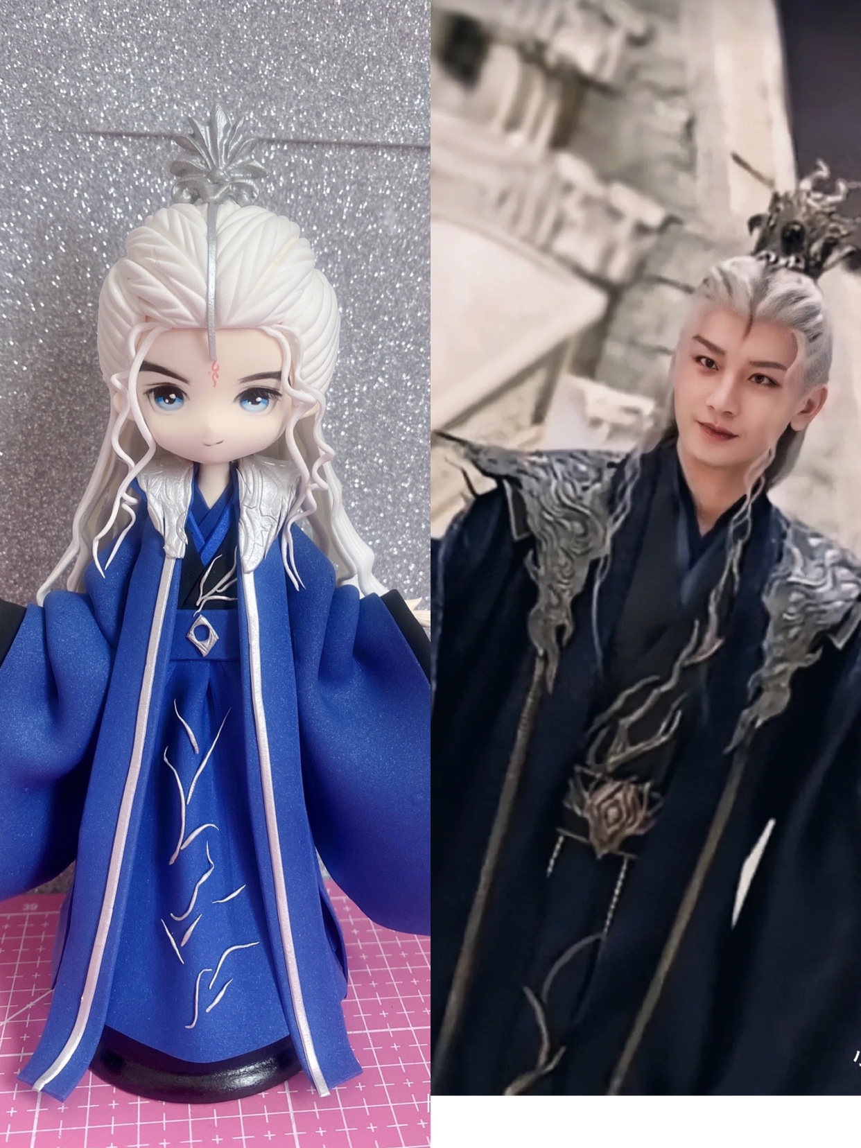 โมเดลดินปั้น อิ้งยวนตี้จวิ้น จากซีรี่ย์ อวลกลิ่นละอองรัก