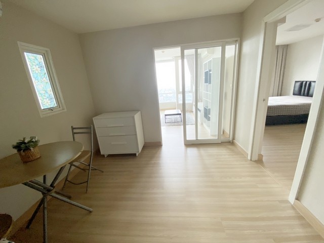 ให้เช่าคอนโดเอ็มโซไซตี้ แจ้งวัฒนะ - เมืองทองธานี ตึก A 50 ตร.ม. 2 ห้องนอน แอร์ 3 ตัว เฟอร์ครบ ใกล้เมื่องทอง