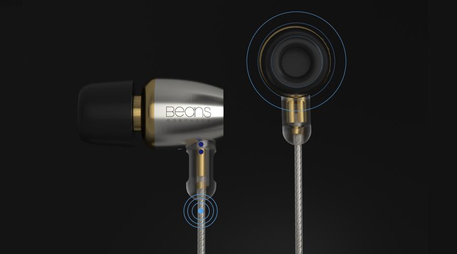 ขาย Hiby Beans หูฟัง IEMs 1 ไดรเวอร์ Dynamic