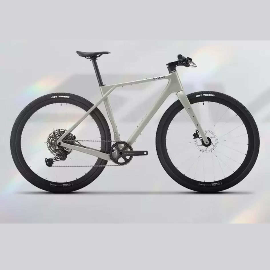 SAVA R21 Hybrid Bike คาร์บอนไฟเบอร์ | จักรยานไฮบริด 700C เบรกดิสน้ำมัน | ปั่นได้ทั้งถนนและออฟโร้ด 10speeds shimano