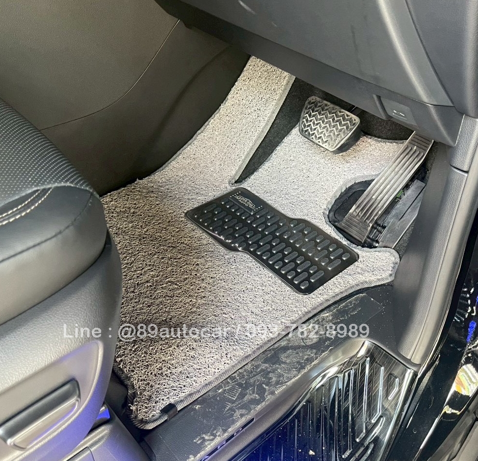 พรมดักฝุ่นรถตู้ สีเทา เข้ารูป Toyota Alphard 40 ปี 2025