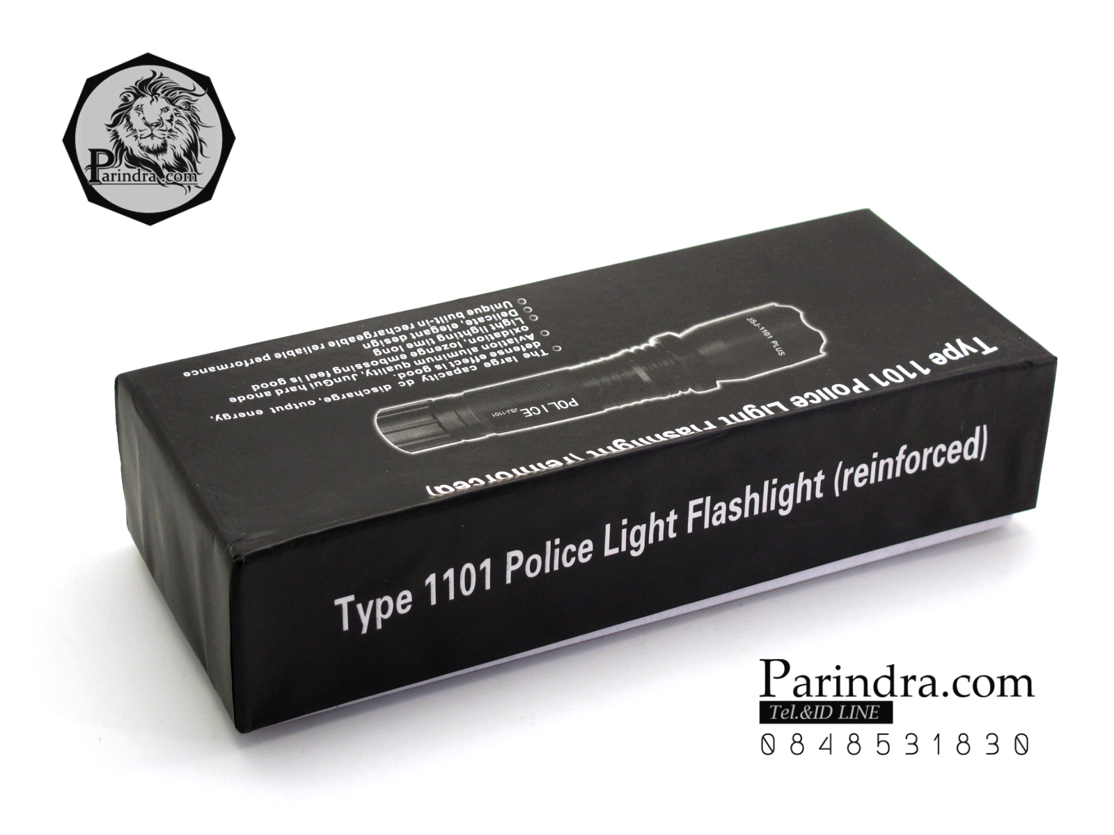 ไฟฉายช๊อต ไฟฉาย LED Police Light Flashlight (reinforced) แบบมีเครื่องช๊อตในตัว