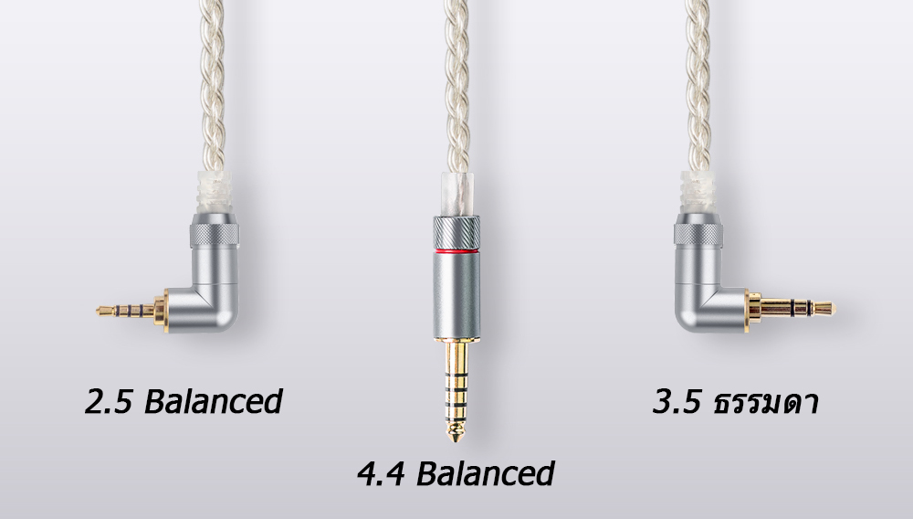 ขาย FiiO LC-2.5C สายอัพเกรดหูฟังขั้ว MMCX สำหรับ Shure/Westone/JVC/FiiO