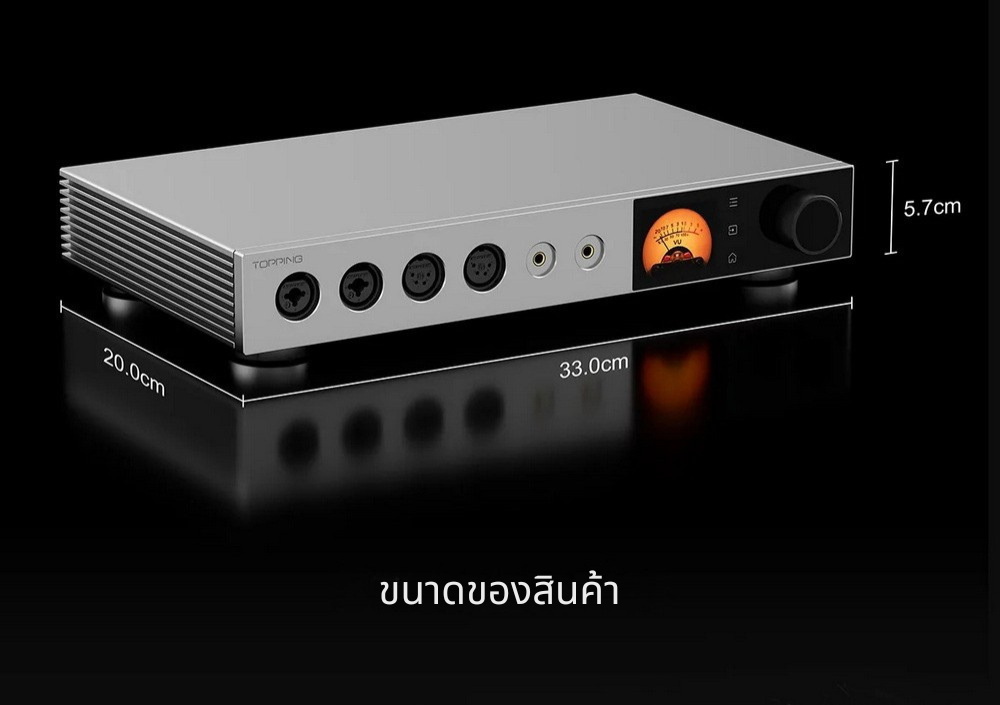 Topping A900 แอมป์หูฟังตั้งโต๊ะระดับสุดยอดเรือธง กำลังขับสูง เสียงแม่นยำ รองรับ Hi-Res ประกันศูนย์ไทย