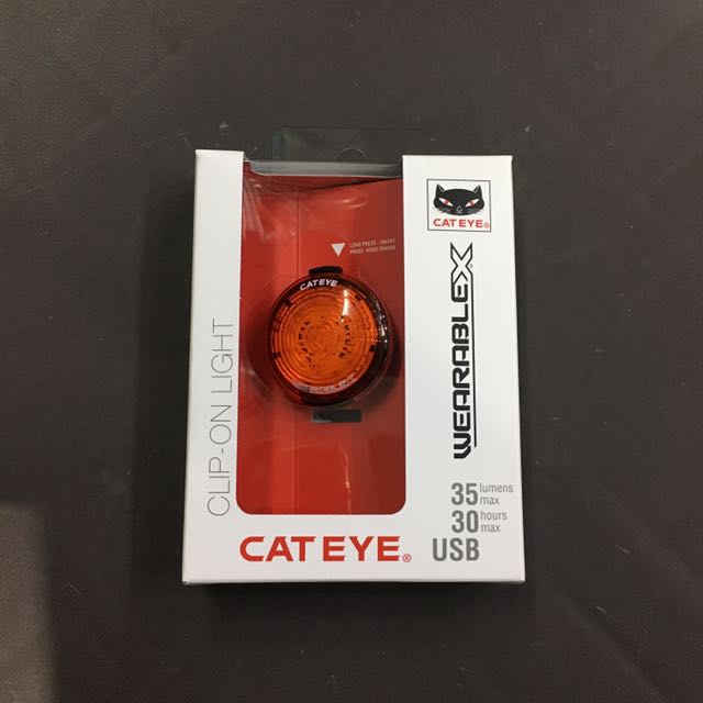 CATEYE ไฟท้ายกระพริบ WEARABLE X, SL-WA100