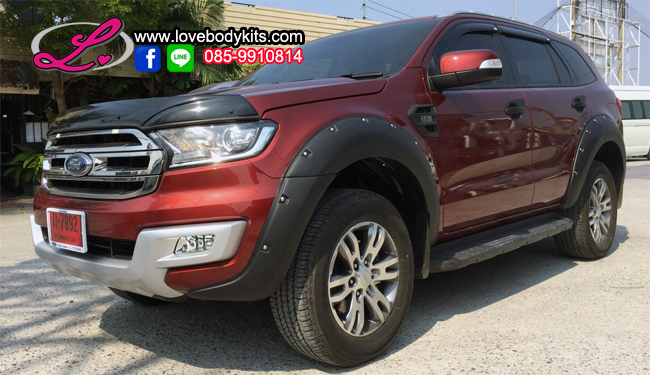 ซุ้มล้อแบบมีน็อต 9 นิ้ว : EVEREST 2015-2017