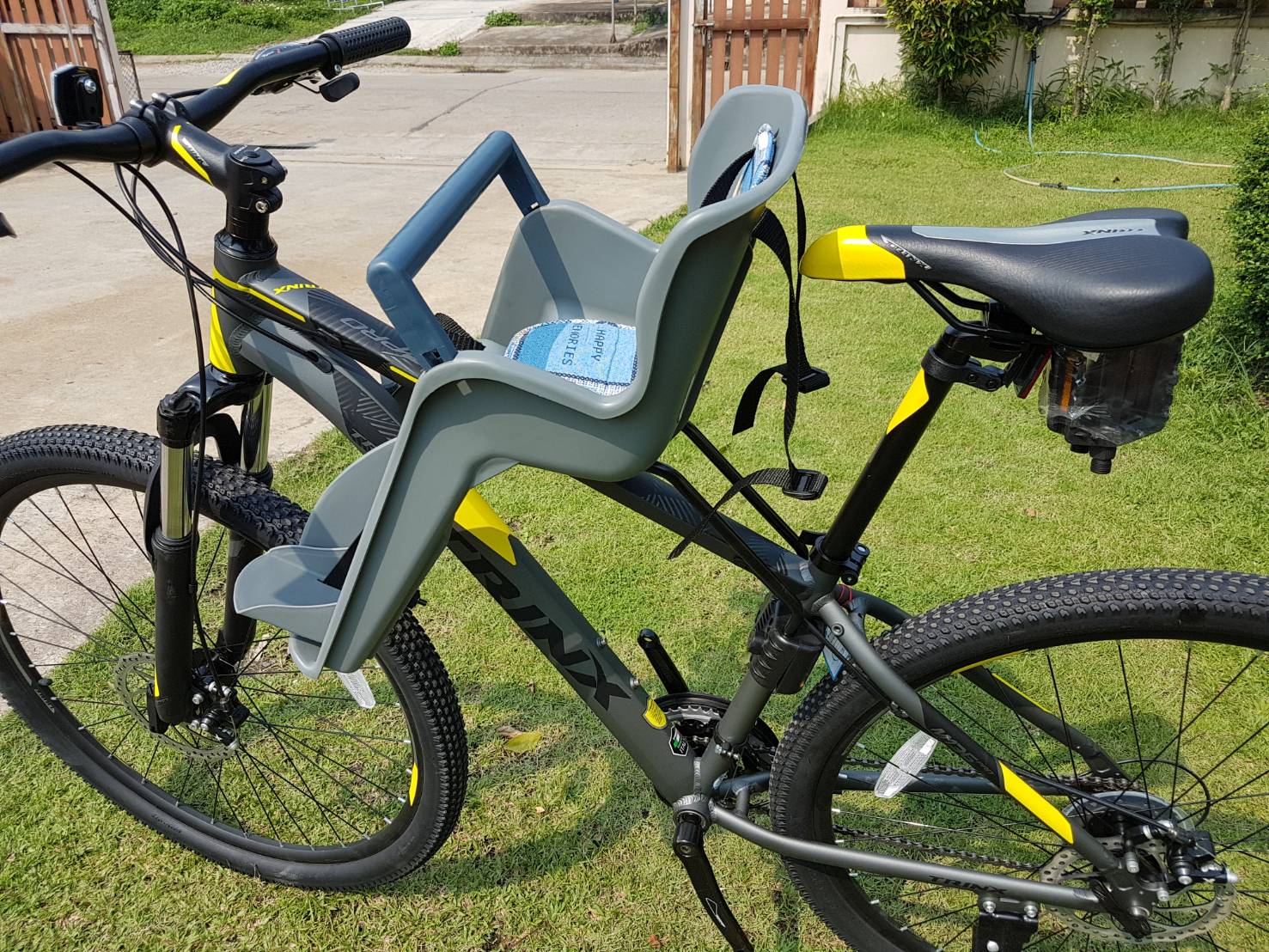 เก้าอี้เด็ก Bicycle seat for children CPt-908E(Taiwan) มีขาเหล็ก