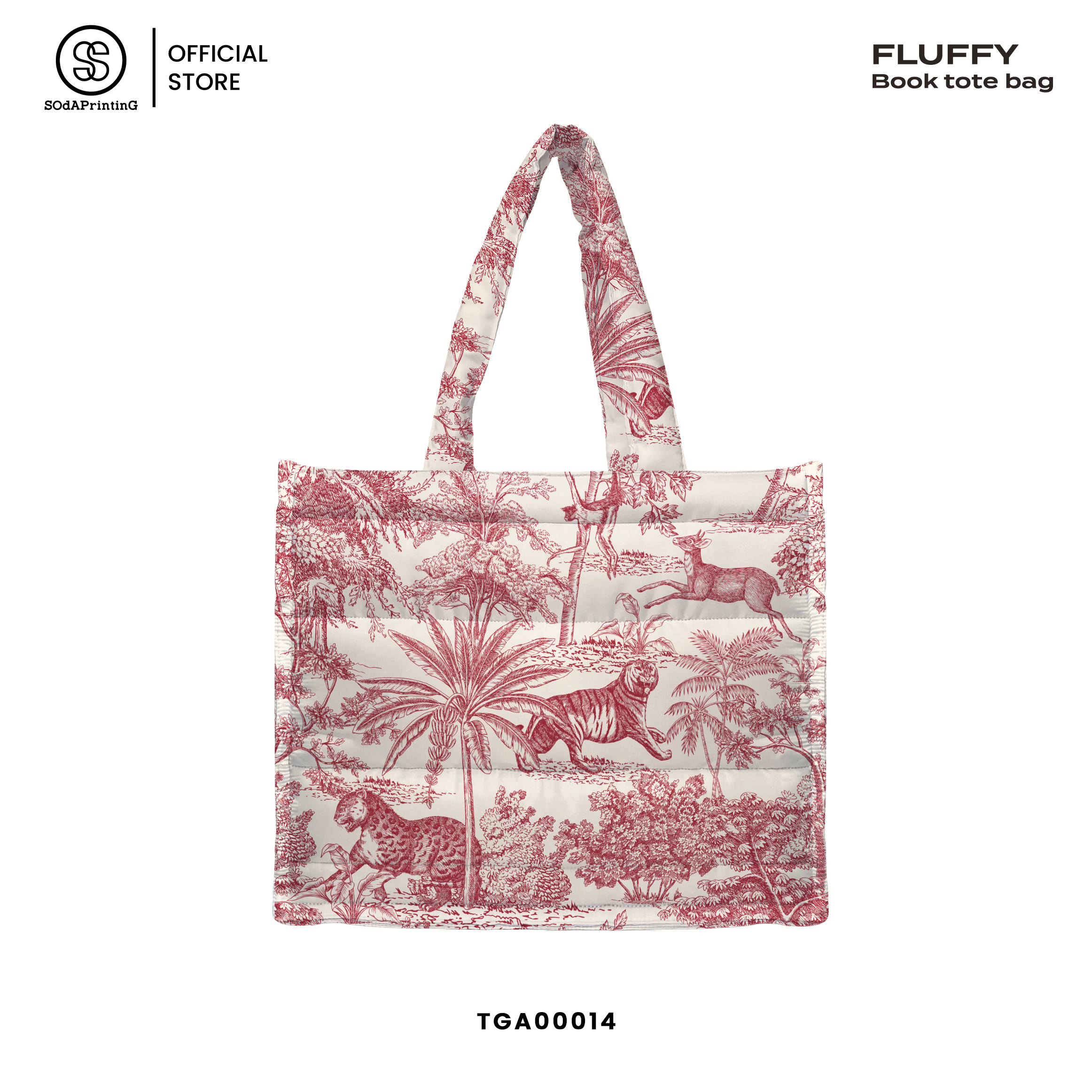 กระเป๋า Fluffy Book Tote Bags Forest Collection รหัส TGA00011-TGA00020 #FluffyBookToteBag