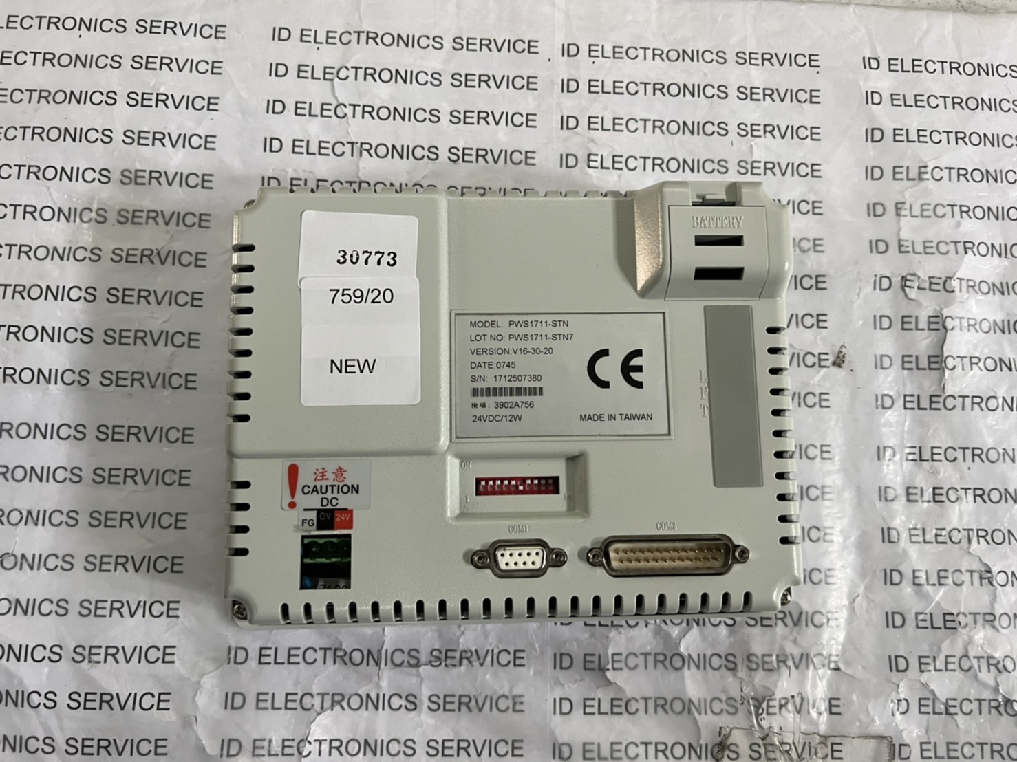 PWS1711-STN LCD TOUCH SCREEN " HITECH "
