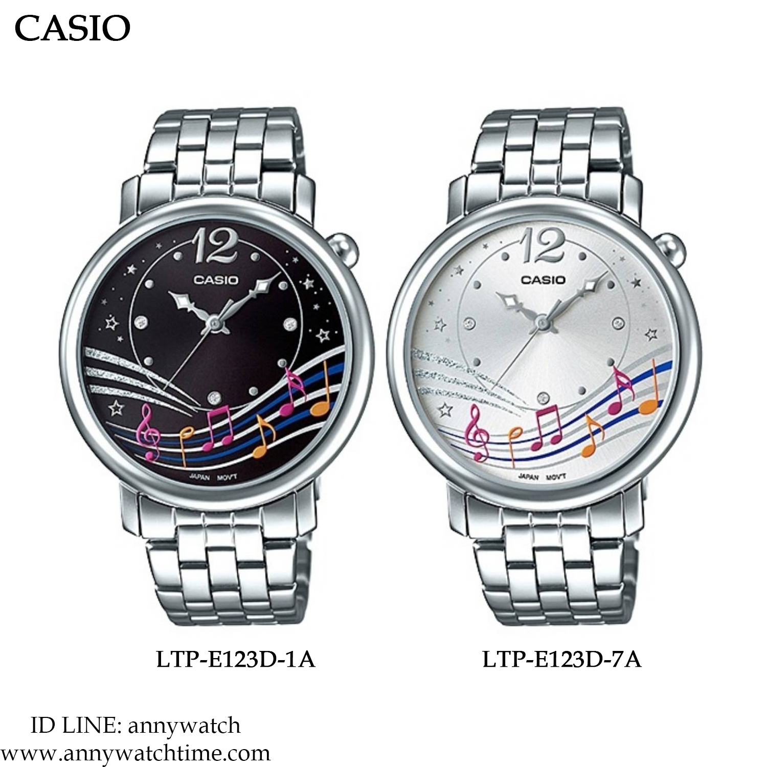 CASIO LTP-E123D-7A