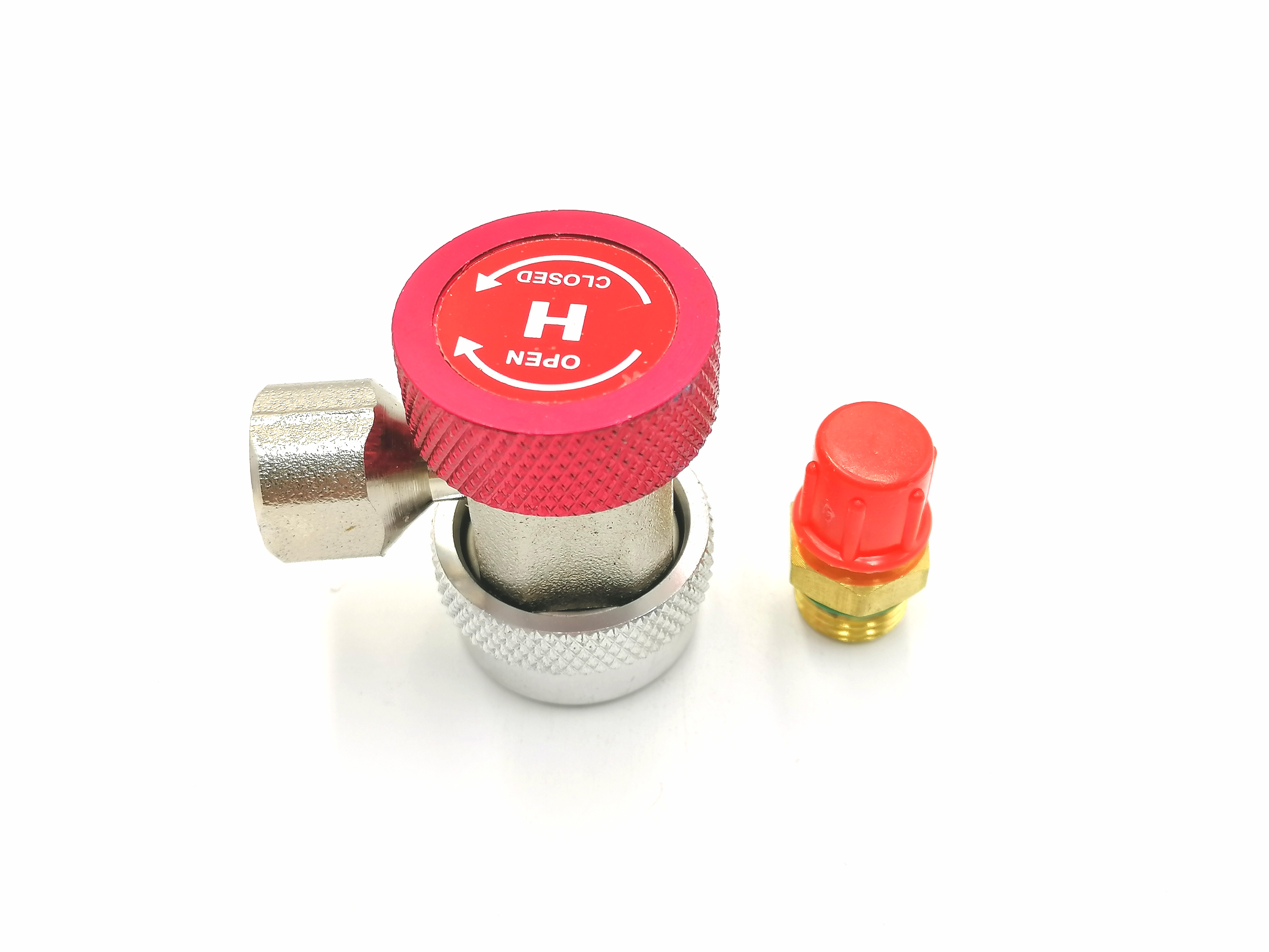 หัวเติมน้ำยาแอร์ R134a ด้าน High(แดง) #QC-19H