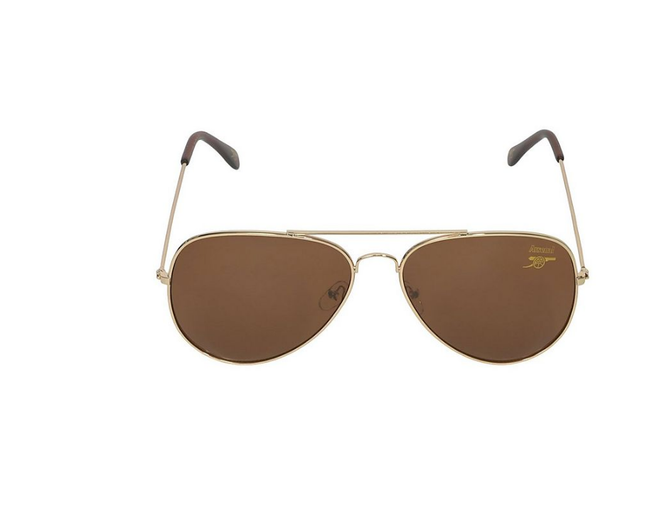 แว่นกันแดดอาร์เซนอล Arsenal Gold Aviator Style Sunglasses ของแท้
