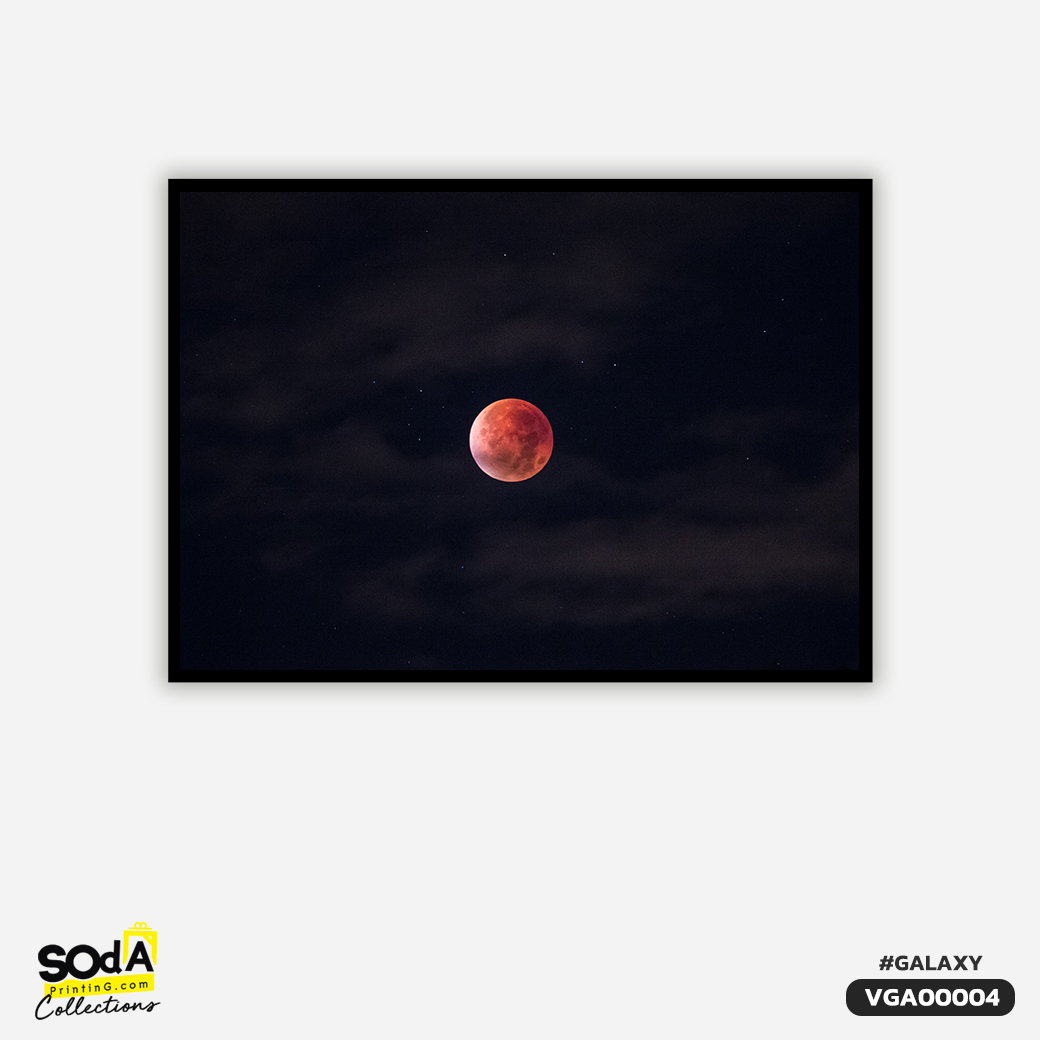 ภาพตกแต่งบ้านสำเร็จรูป Ruby Moon VGA00004 #SOdAcollection #ภาพตกแต่งบ้านสไตล์ดวงดาวและอวกาศ #ดวงดาว #อวกาศ #กาแลคซี่ #GALAXY #UNIVERSE