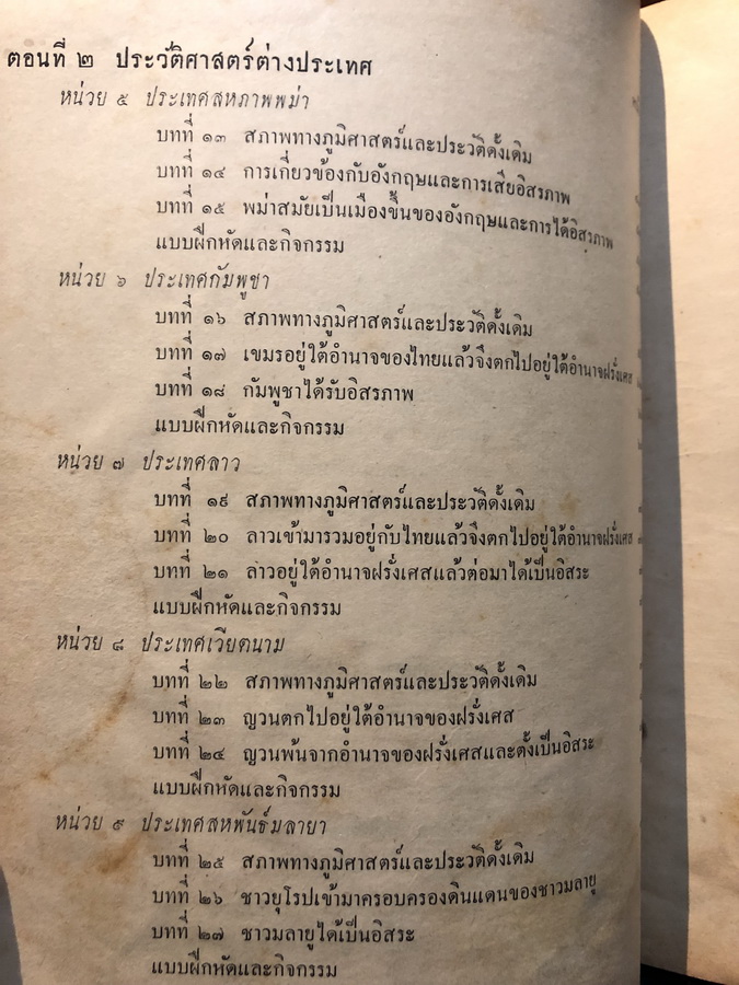 แบบเรียนประวัติศาสตร์ สำหรับ ชั้นมัธยมศึกษาปีที่ ๑ : เรียบเรียงโดย ประสาท หลักศิลา **พิมพ์ครั้งแรก