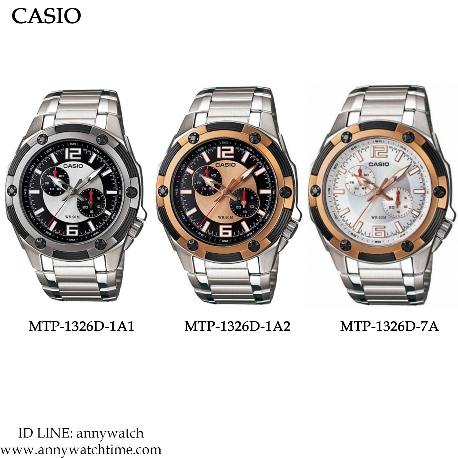 CASIO MTP-1326D-1A2