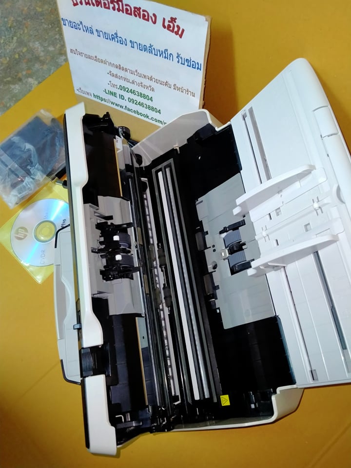 สแกนเนอร์ fujitsu fi-7460 มือสอง สแกน A3 ได้