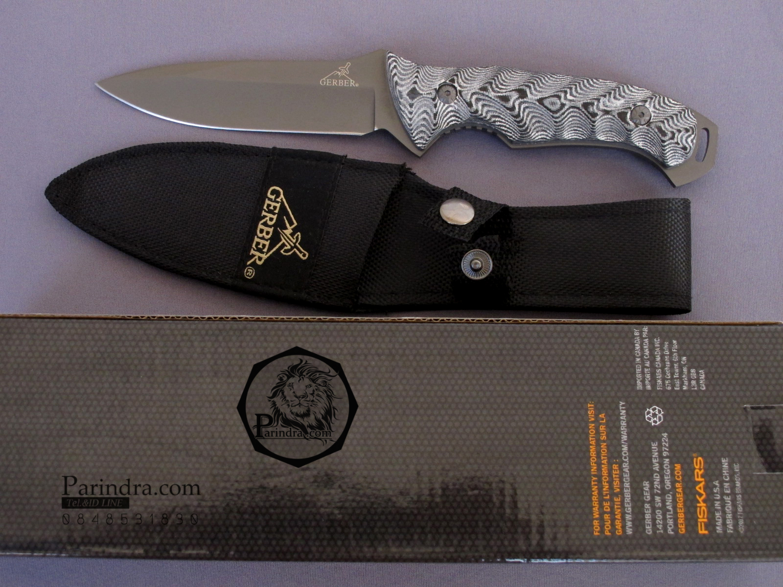 มีดใบตาย Gerber Bear Grylls ด้ามลายพราง Micarta (OEM)