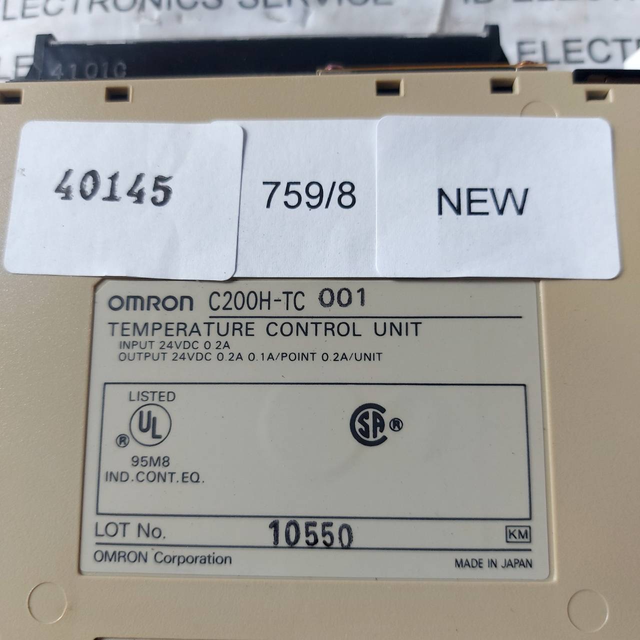 C200H-TC001 PLC " OMRON "
