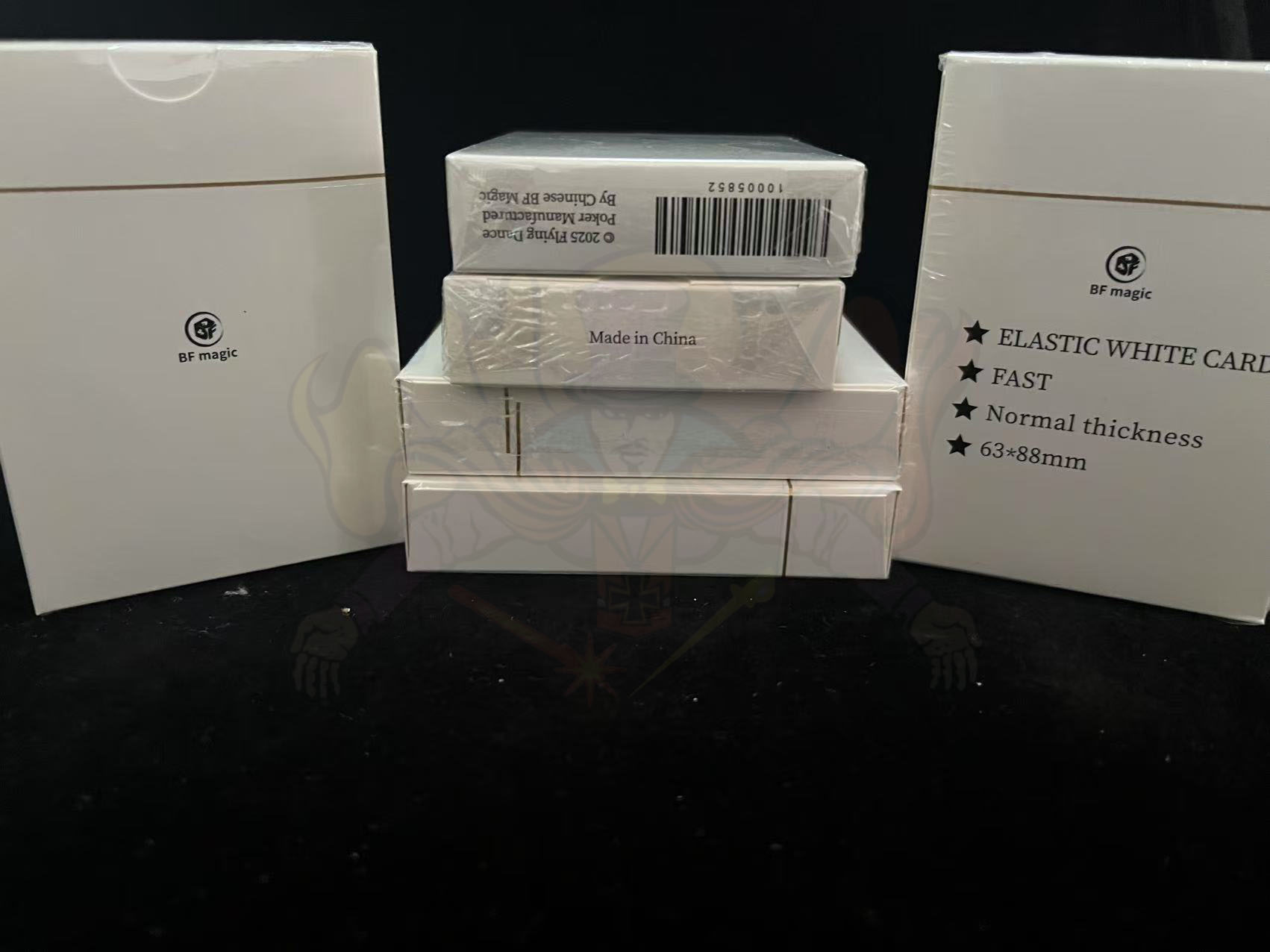 ++ กิมมิกการ์ด มายากล ไพ่หน้าขาว-หลังขาว