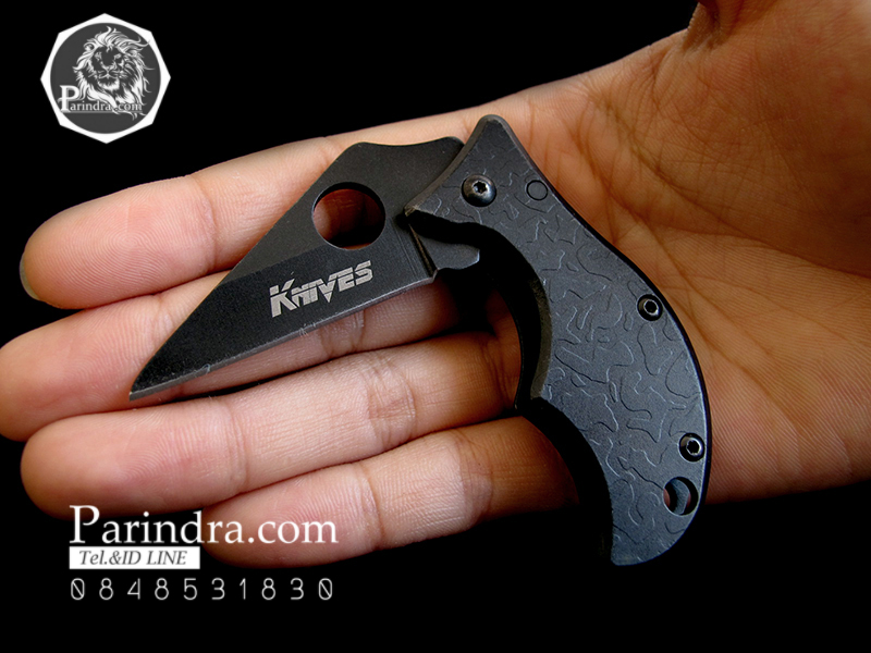 มีดพับ SR Mini Humming Bird สีดำ มีดพับขนาดมินิ พกพาสะดวก