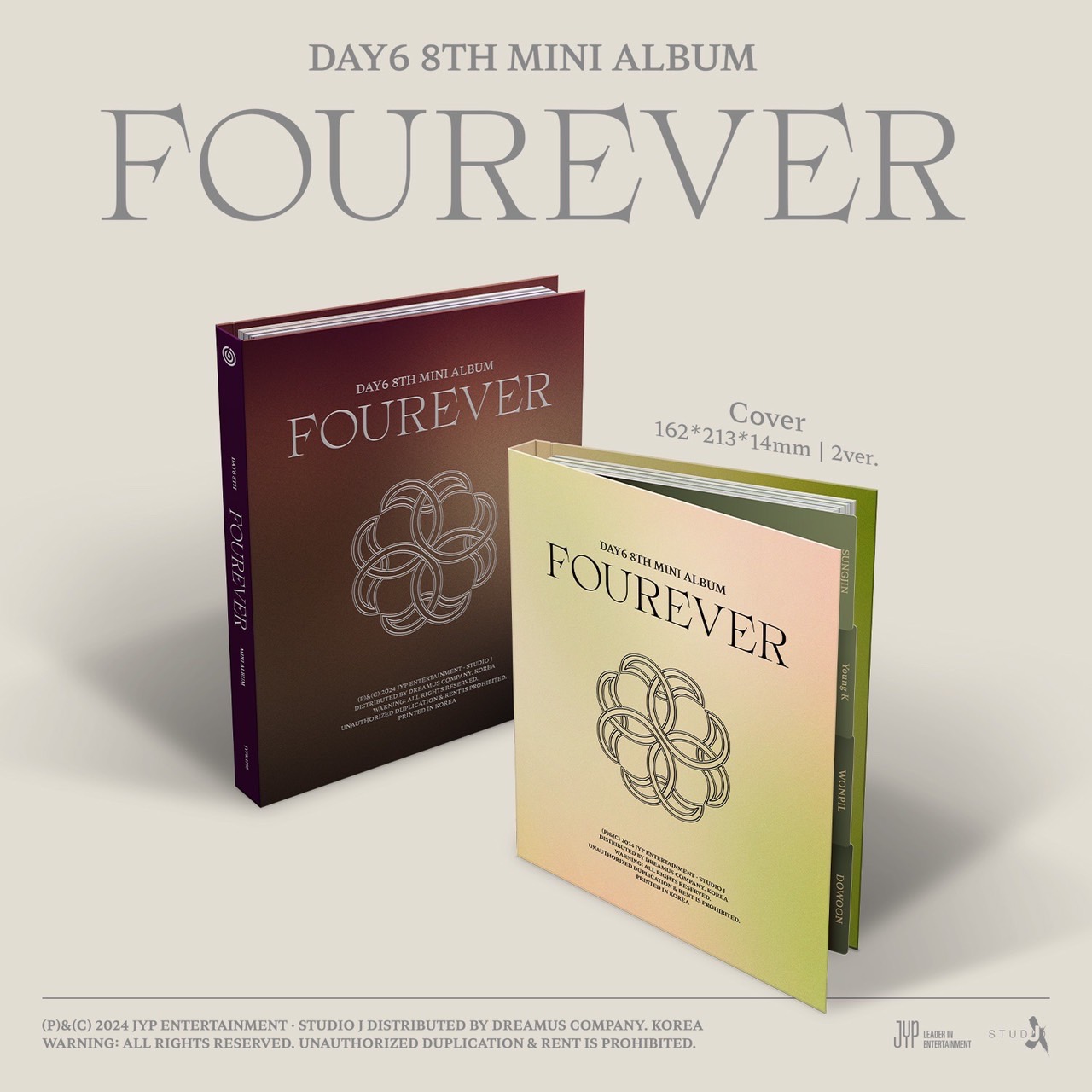 อัลบั้ม #DAY6 - 6th Mini Album Fourever (Random) รอ 14-25 วัน