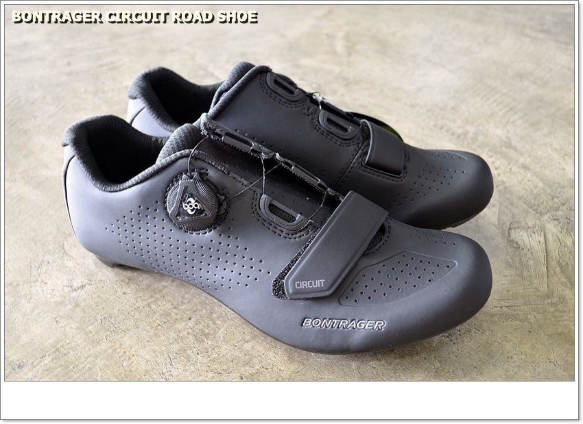 รองเท้าปั่นจักรยานเสือหมอบ รองเท้าเสือหมอบ Bontrager Circuit Road Shoe 2018