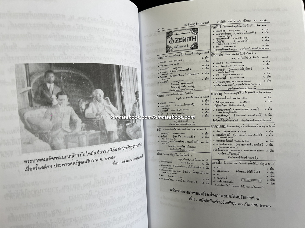 พระบาทสมเด็จพระปกเกล้าฯ กับภาพยนตร์ ผลงานของ โดม สุขวงศ์