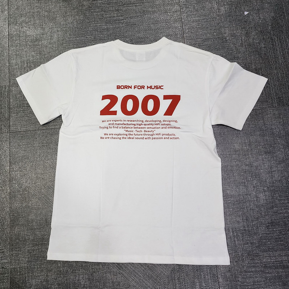 เสื้อ FiiO เสื้อยืดคอกลมแฟชั่น ลาย FiiO 2007-2023 สำหรับแฟนเพลง FiiO ตัวยง