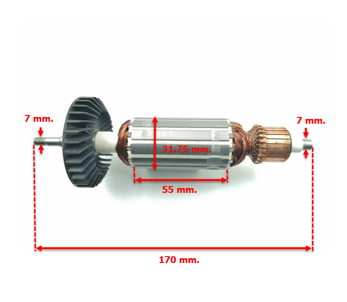 ทุ่น หินเจียร Makita M9513, M9509, Maktec MT967, MT971