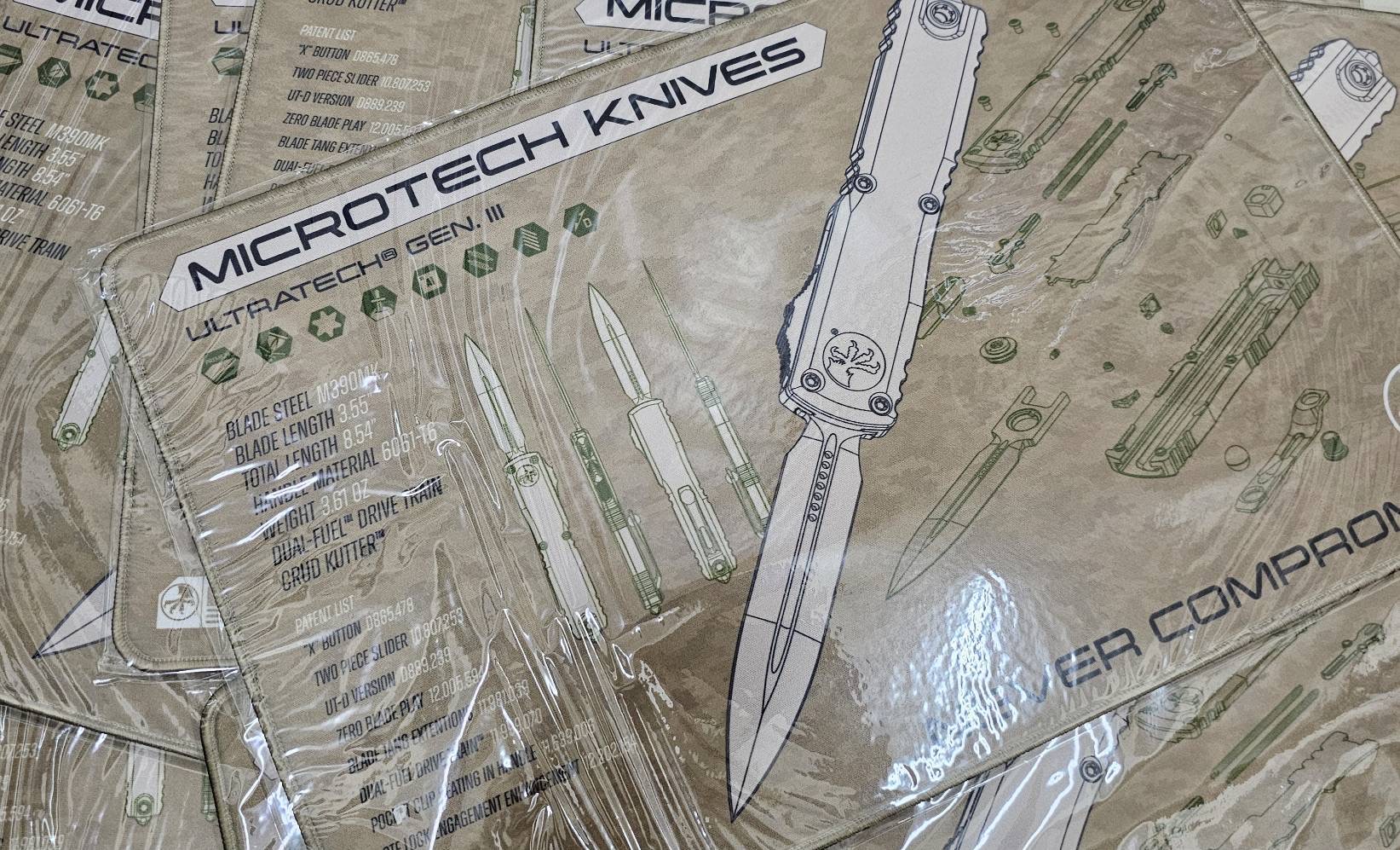 Microtech Ultratech ZBP Mat - Tan
