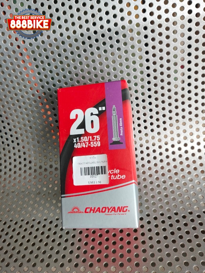 ยางในจักรยาน Chaoyang 26x1.50-1.75 และ 26x1.95-2.125 หัวใหญ่AV หัวเล็กFV