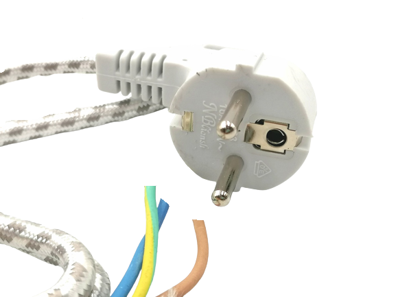 สายเตารีด 3สาย ยาว 2เมตร ปลั้กกลม(อย่างดี)