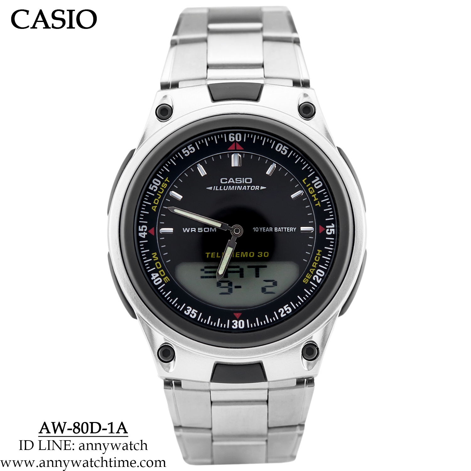 CASIO AW-80D-1A