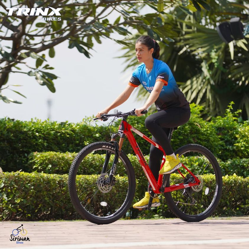 จักรยานเสือภูเขา TRINX V1000 Pro Thru-Axle 29er wheelset, CARBON Frame, 29er 12สปีด เกียร์ SLX TRINX MY2022