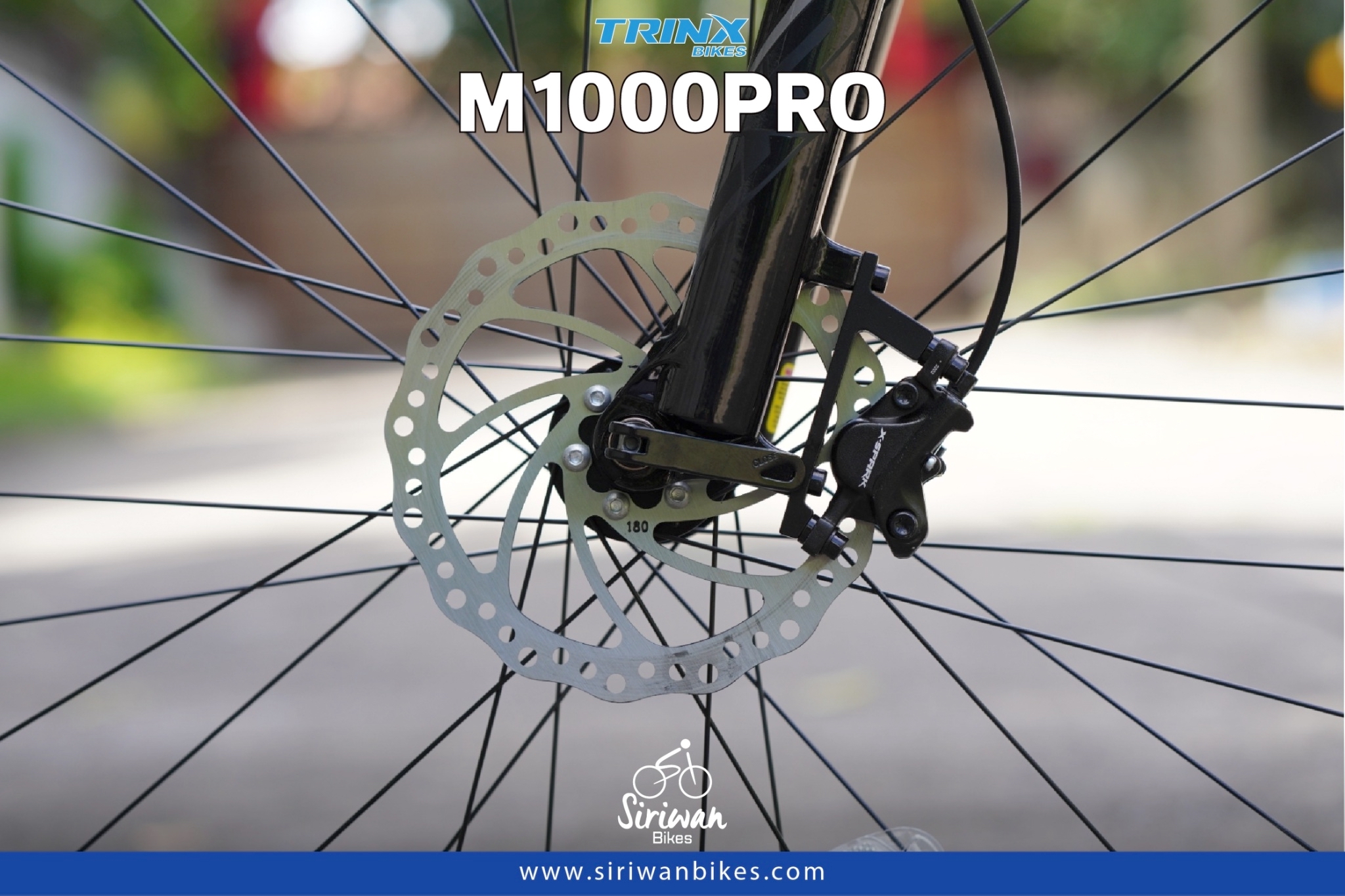 จักรยานเสือภูเขา TrinX M1000Pro เฟรมอลู 29er LTWOO 1*10 สปีด ดิสน้ำมัน, TRINX MY2023